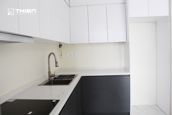 Thi công tủ bếp gỗ công nghiệp